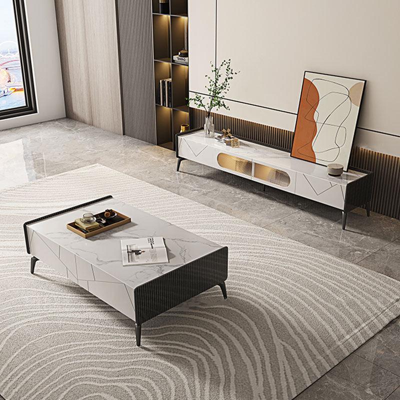 NANA Rectangular Coffee Table With TV Stand