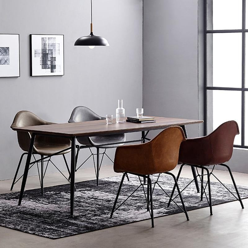 Bobby Dining Chair, Distressed Leather