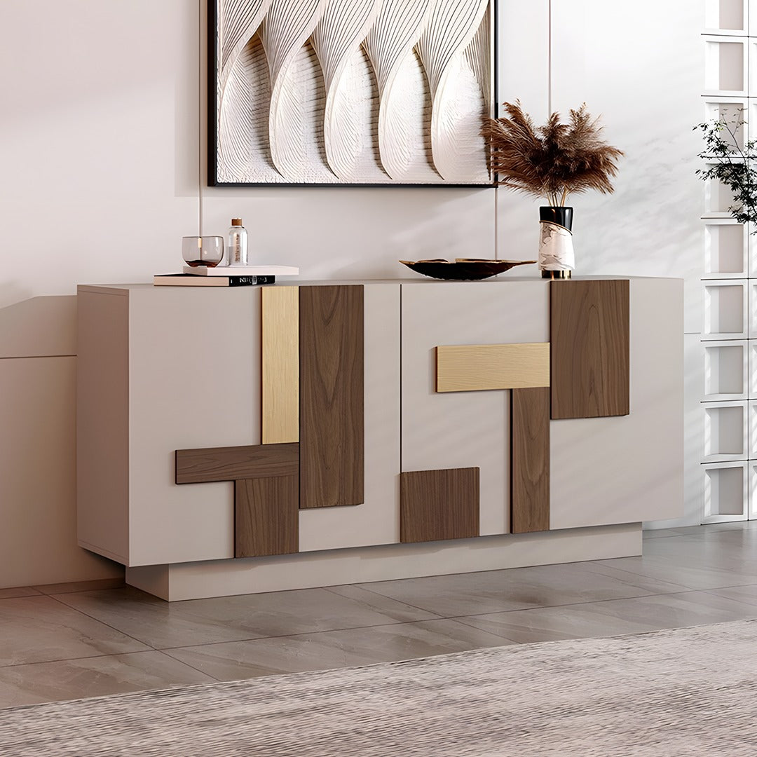 Abril Large Sideboard, Wood