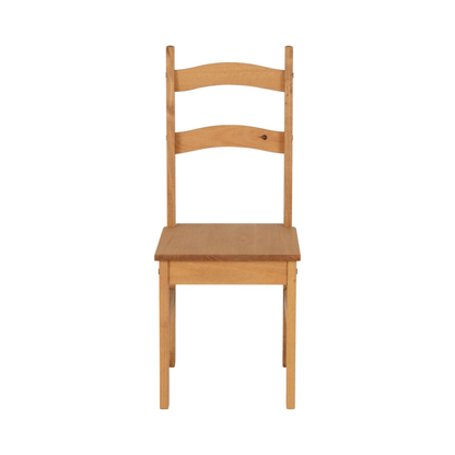 Budget Mexican Dining Chair (Set of 2) – Distressed Waxed Pine