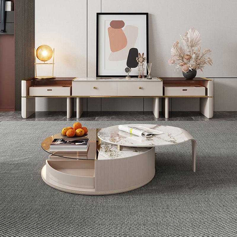 Coz Hiba Morden Coffee Table with TV Stand