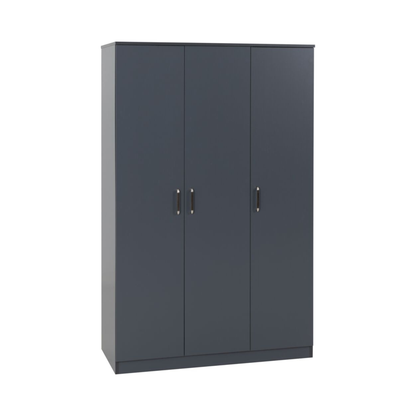 Dakota 3 Door Wardrobe – Dark Grey