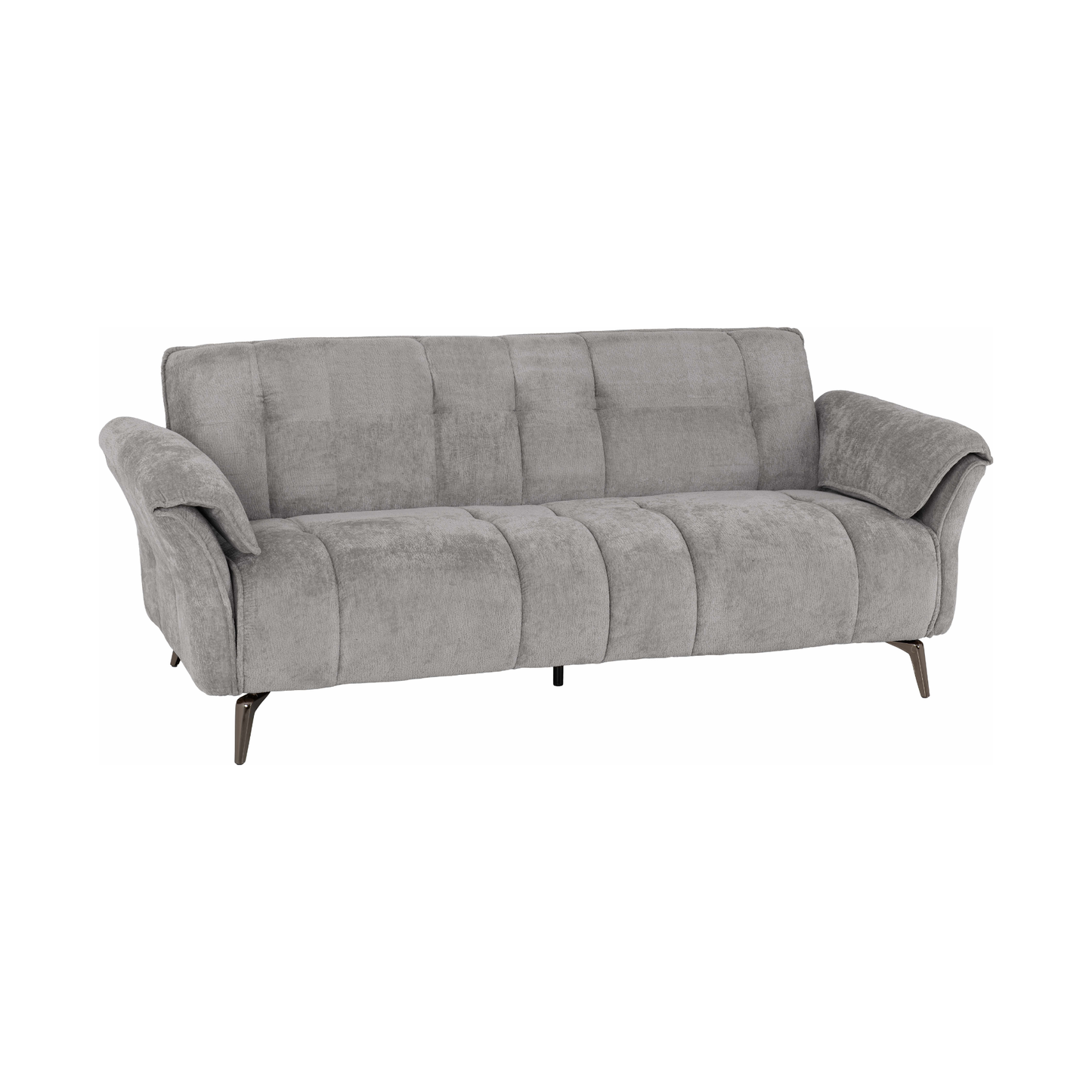 Amalfi 3 Seater Sofa - Grey Fabric