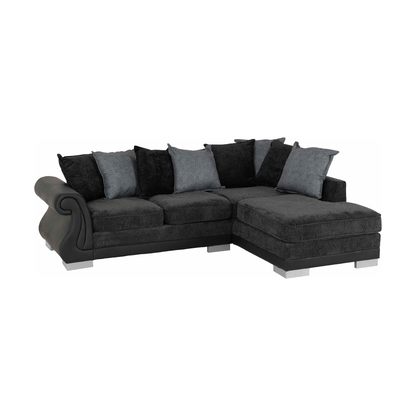 Elsa Corner Sofa - Dark Grey