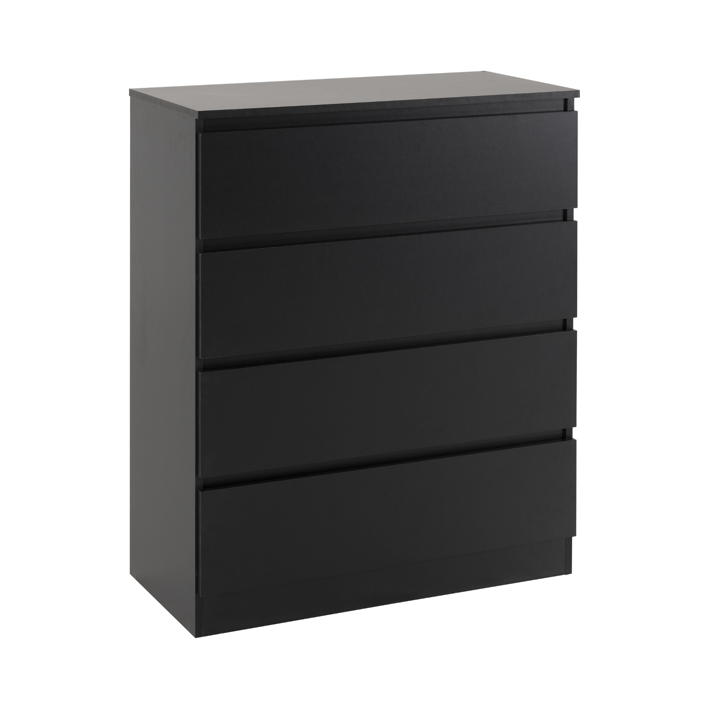 Malvern 4 Drawer Chest – Black, Stylish and Practical Storage