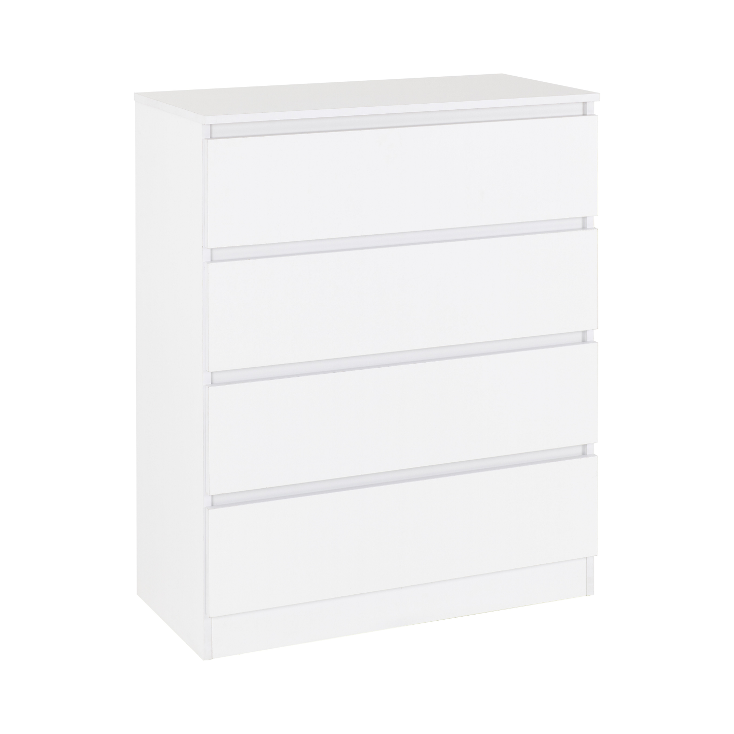Malvern 4 Drawer Chest - White