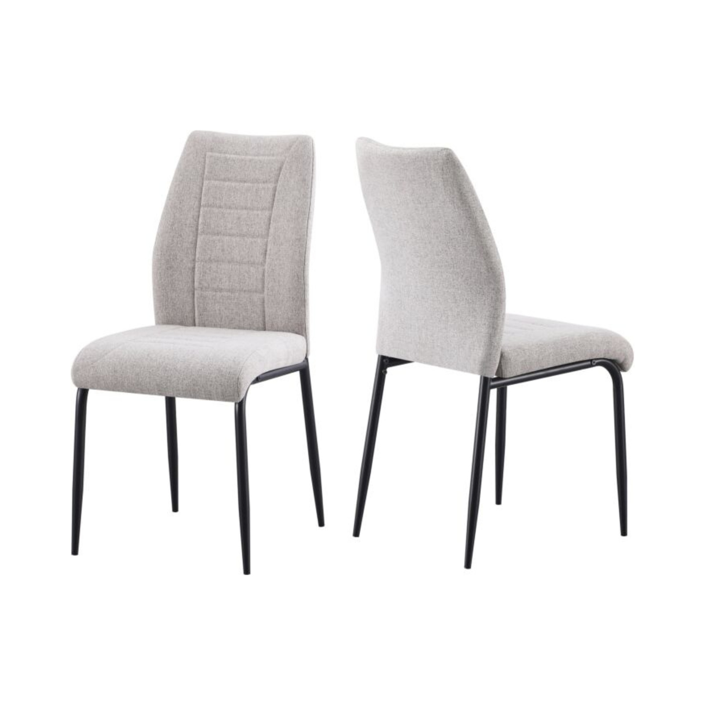 Chilton Dining Chair (Set of 4) – Grey Fabric