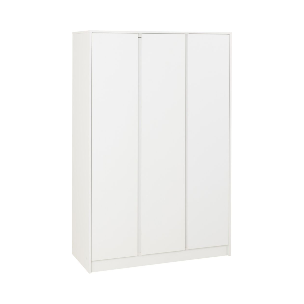 Malvern 3 Door Wardrobe – White | Modern Bedroom Storage