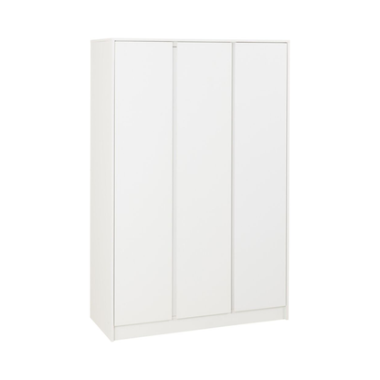 Malvern 3 Door Wardrobe – White | Modern Bedroom Storage