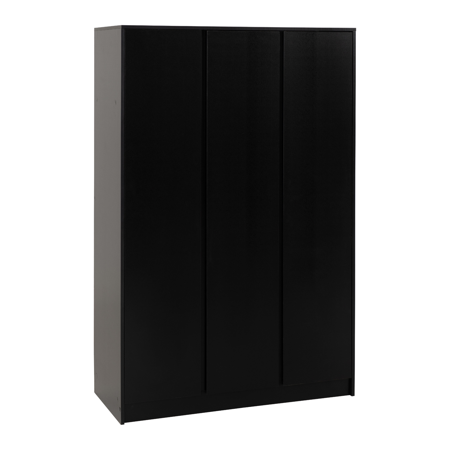 Malvern 3 Door Wardrobe Bedroom Set Black