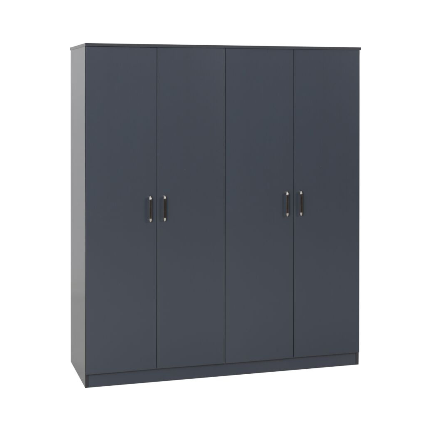 Dakota 4 Door Wardrobe – Dark Grey