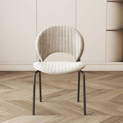 Jerome Shell Dining Chair, Velvet