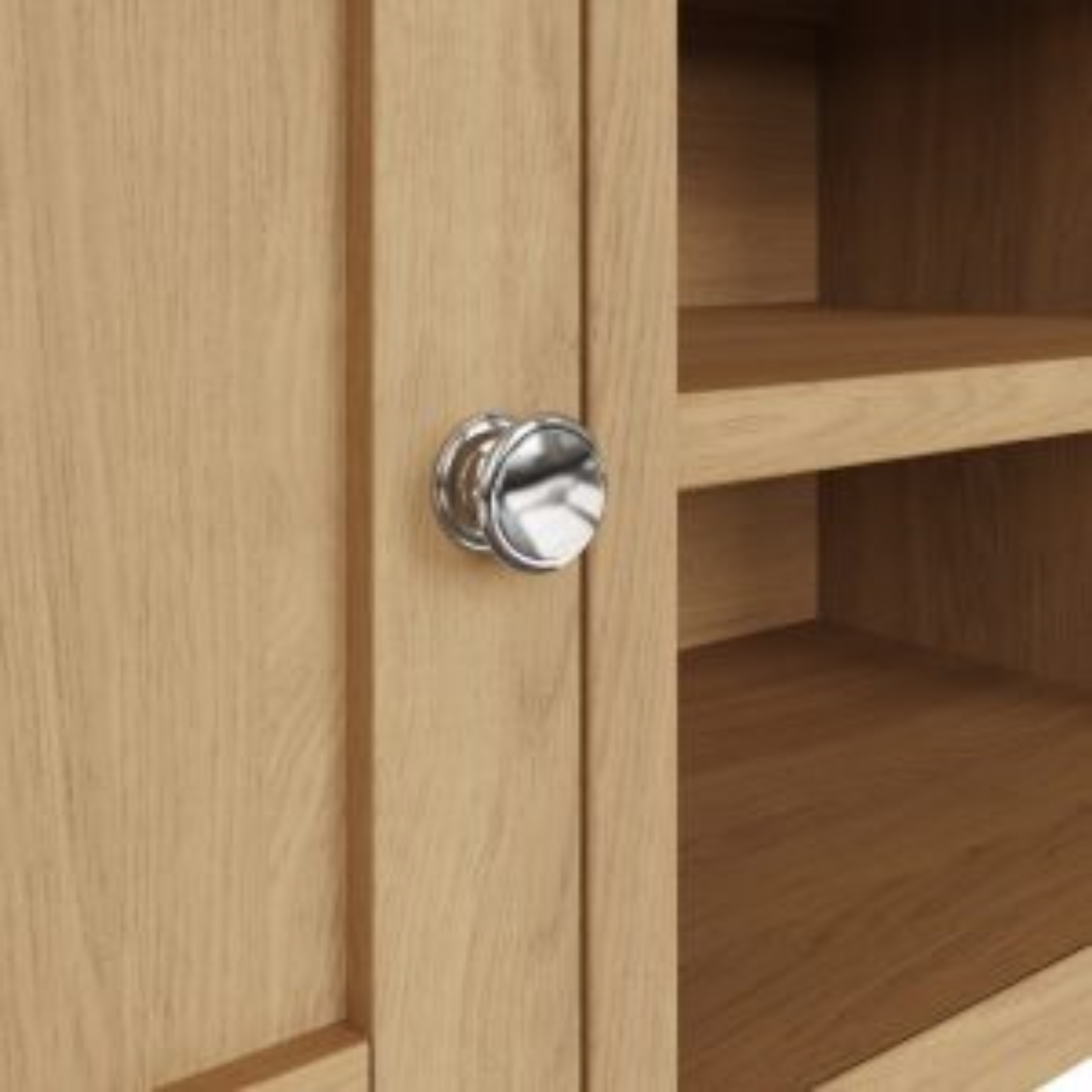 Taberno Oak 2 Door TV Unit in Natural Oak