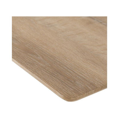 Barley Oak Veneer Dining Table – 120cm