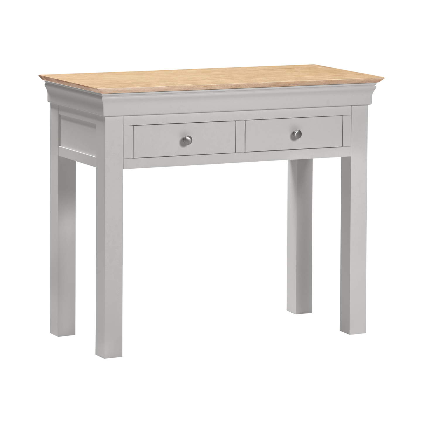 Bordeaux Console Table - Pebble Grey & Oak
