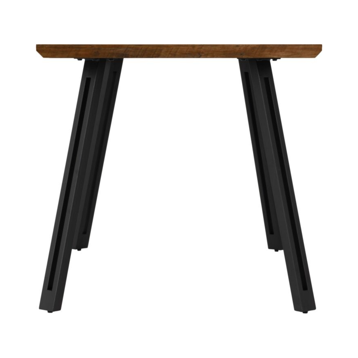 Quebec Wave Edge Dining Table in Medium Oak Effect – 140cm