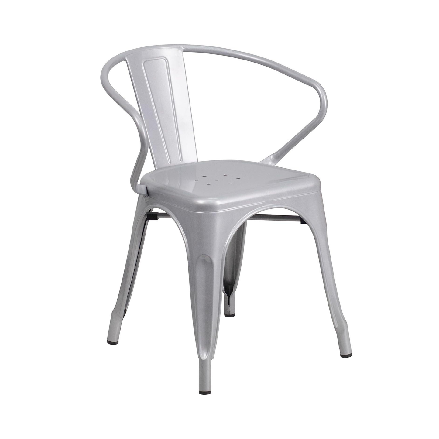 Roy Vintage Style Dining Chair Silver – Set of 4