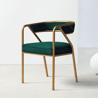 Dwight Dining Chair, Gold Frame