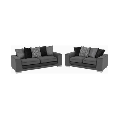Harry 3+2 Suite - Light Grey