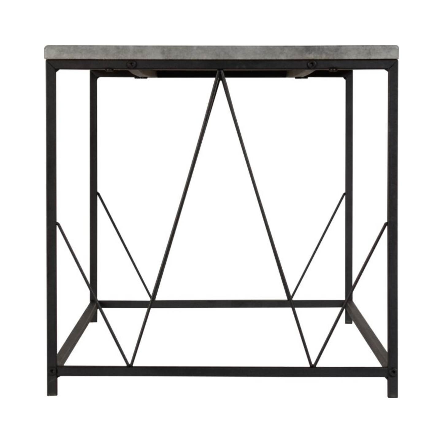 Athens Rectangular Coffee Table - Concrete Effect