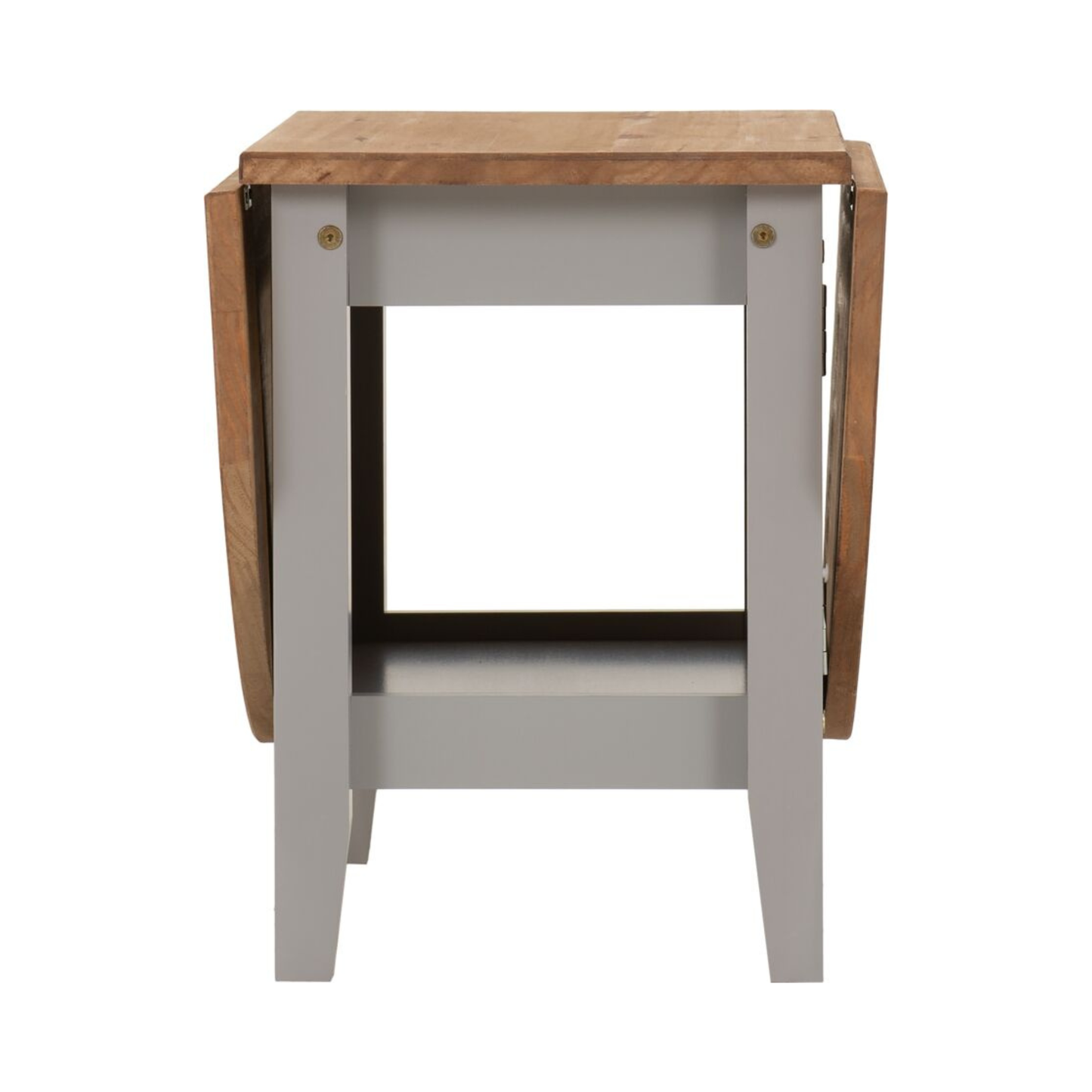 Santos Drop Leaf Coffee Table - Grey Slate Distressed Waxed Pine