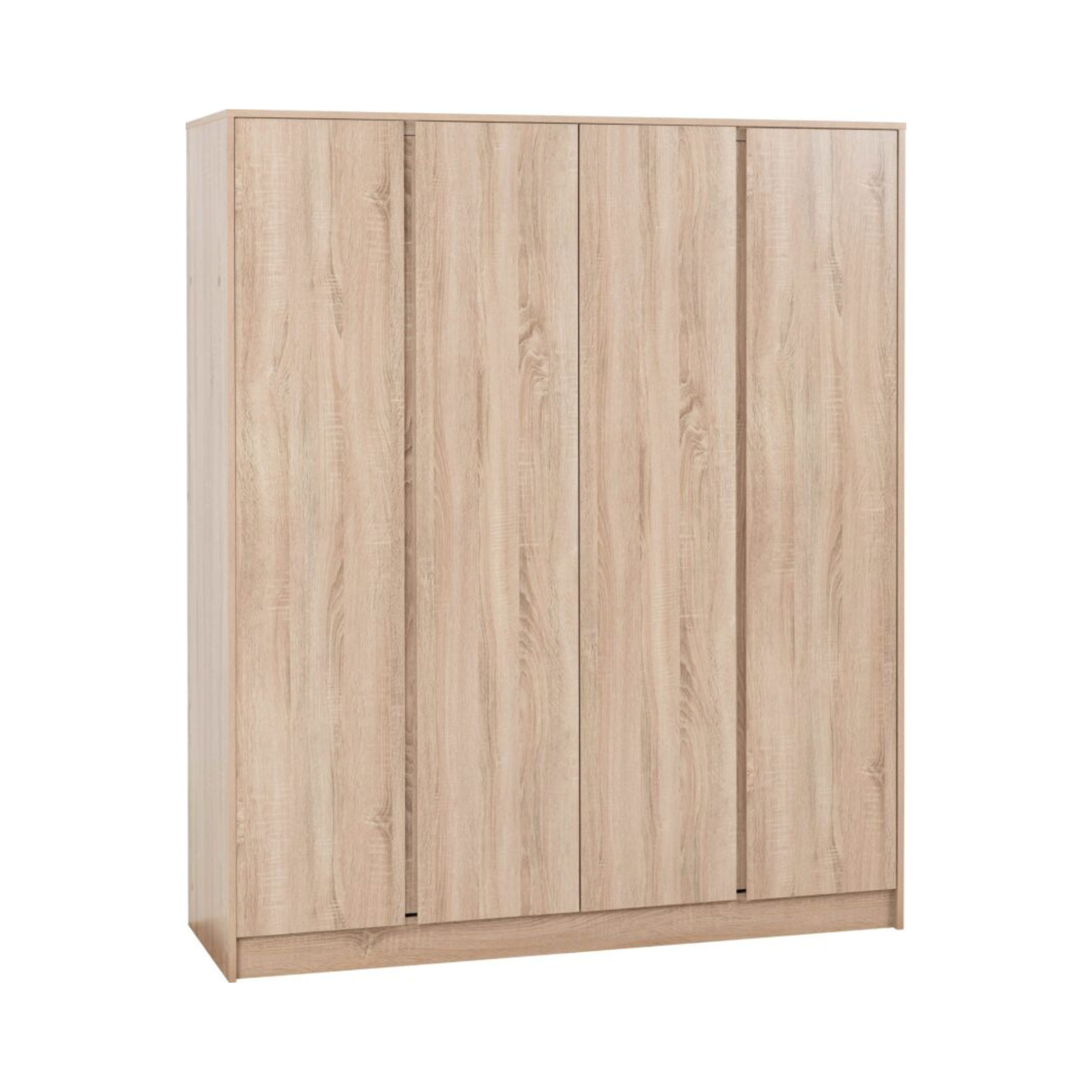 Malvern 4 Door Wardrobe – Sonoma Oak Effect
