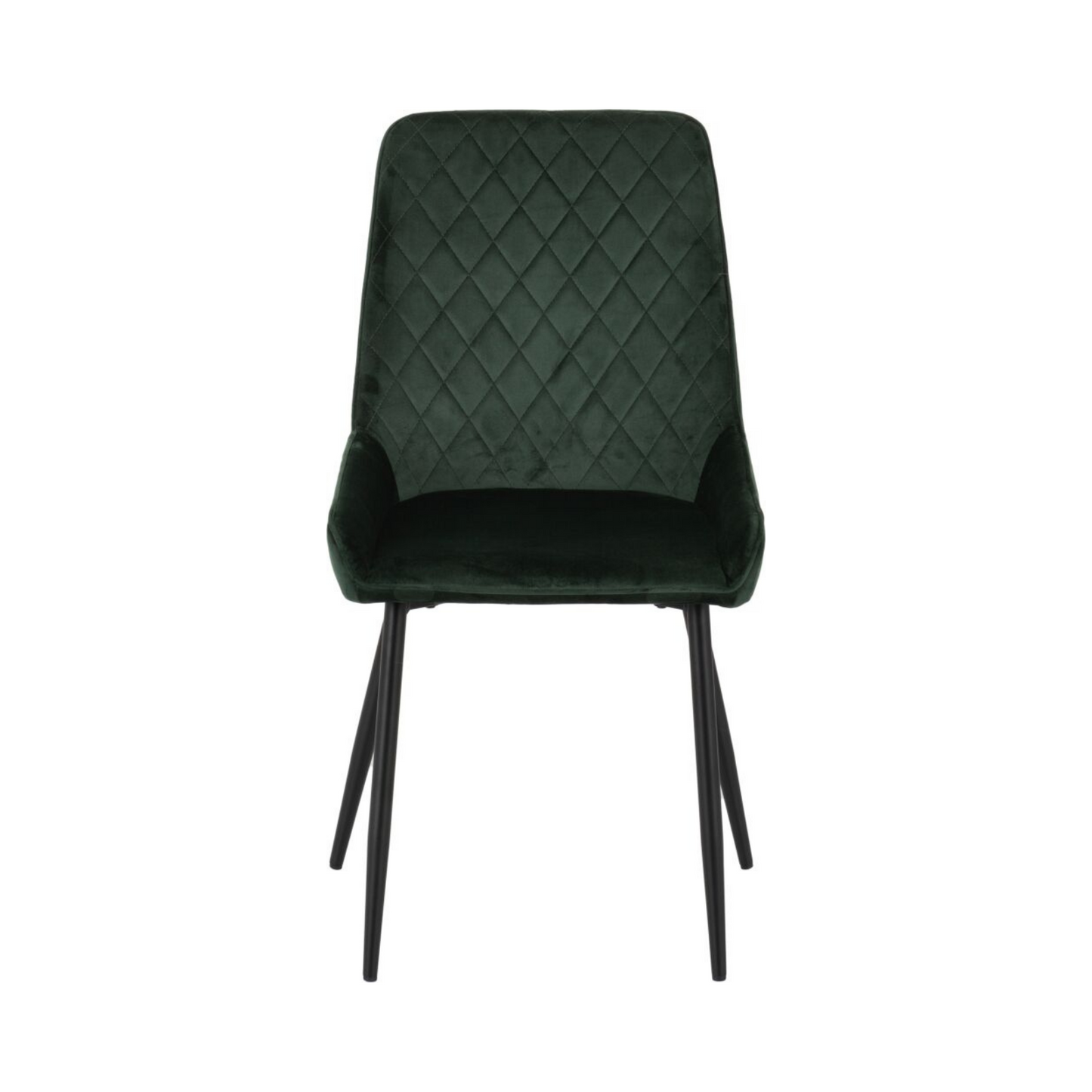 Avery Dining Chair (Set of 2) – Emerald Green Velvet