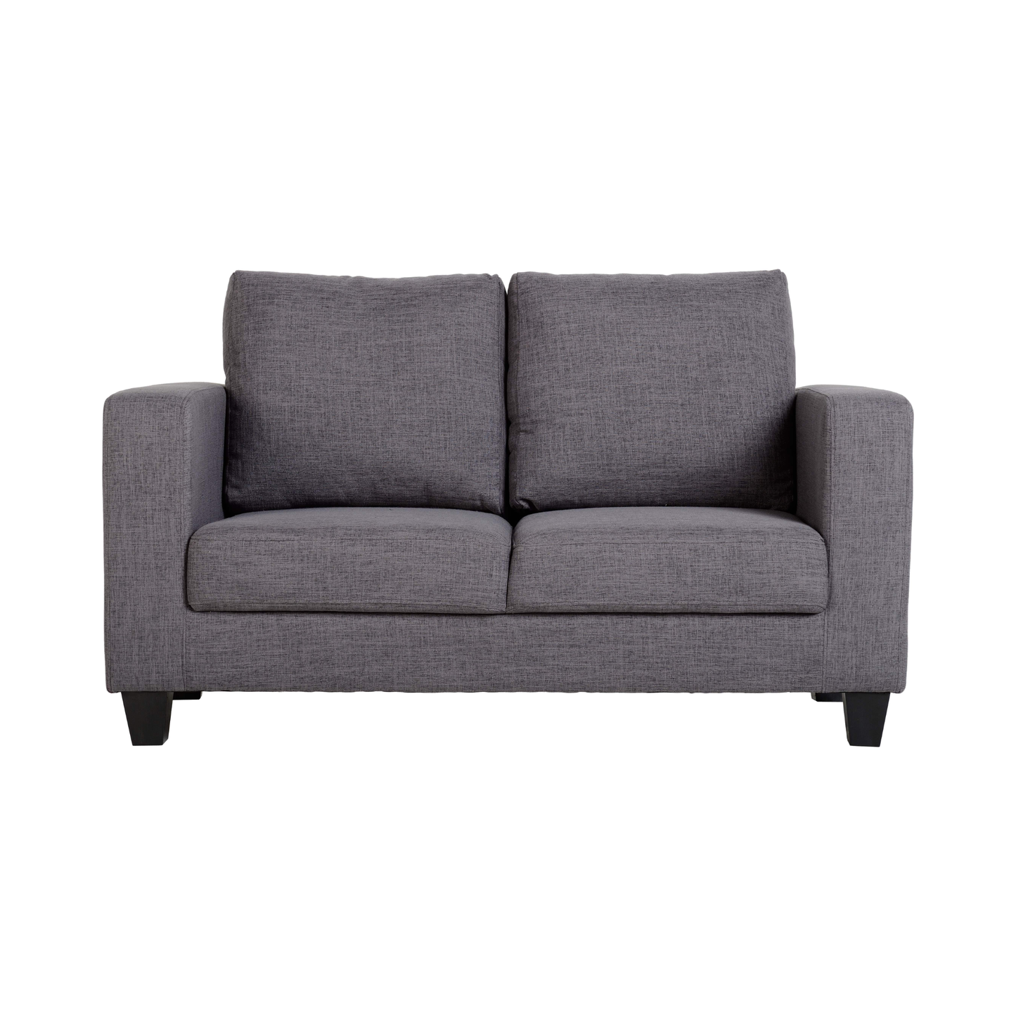 Tempo Two Seater Sofa - Grey Fabric