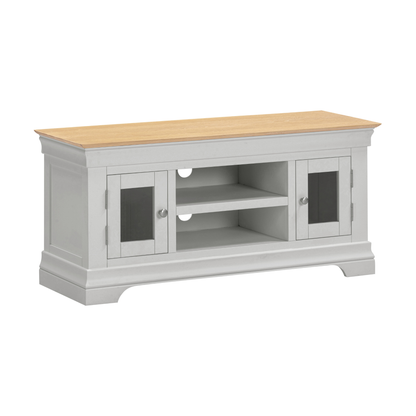 Bordeaux Small TV Stand - Pebble Grey Oak