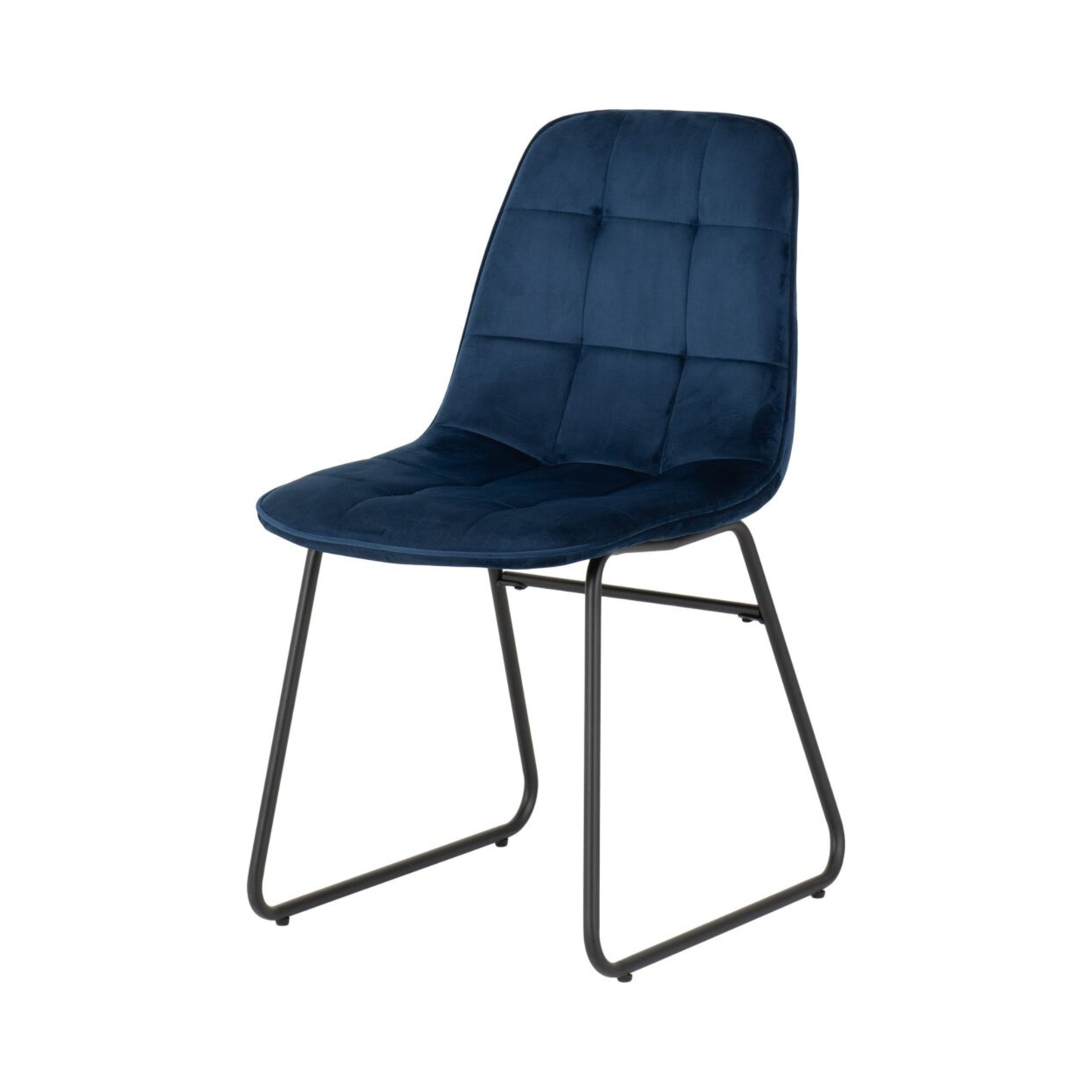 Lukas Dining Chair - Sapphire Blue Velvet (Set of 2)