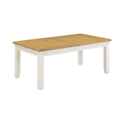 Windsor Large Extending Dining Table Ivory Oak 180–230cm
