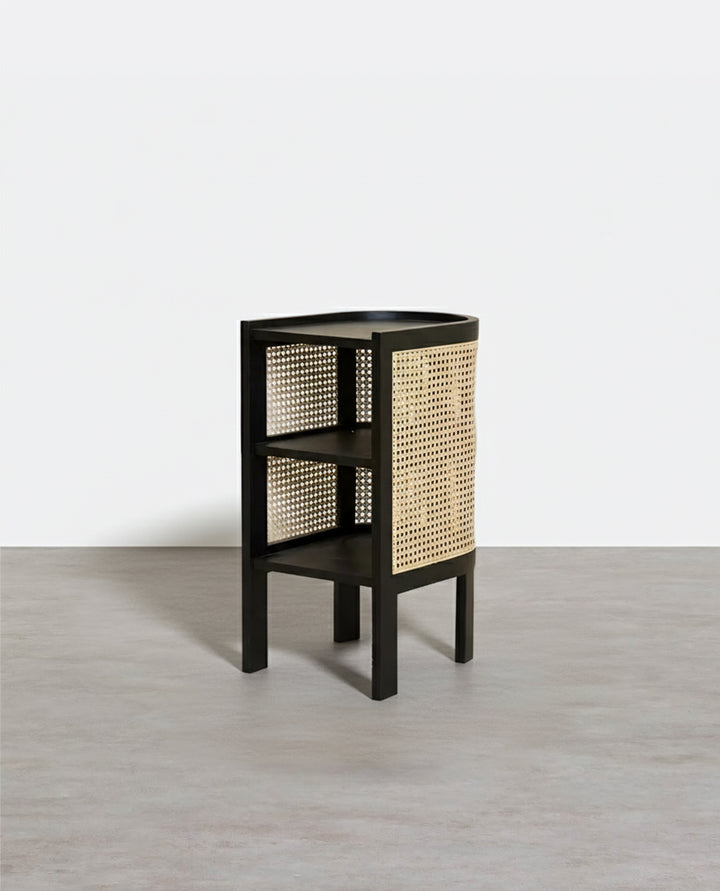 Alena Rattan Side Table