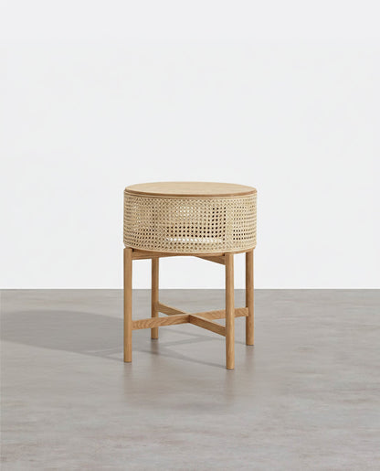 Bowden Rattan Side Table