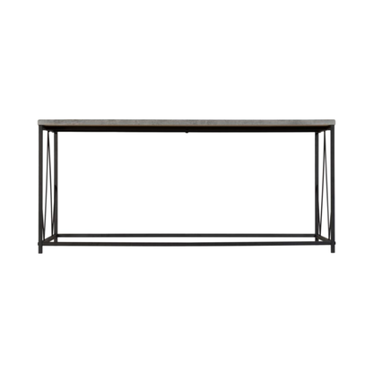 Athens Rectangular Coffee Table - Concrete Effect