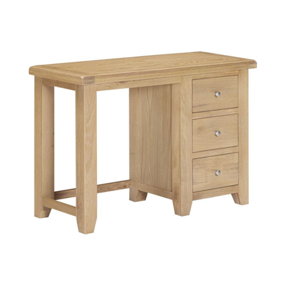 Windsor 3 Drawer Dressing Table Set – Natural Oak