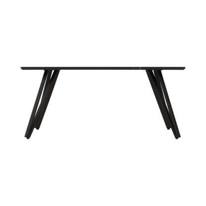 Marlow Coffee Table - Black Marble Effect, Modern Design