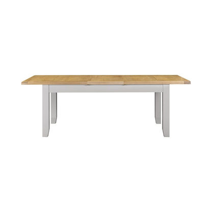 Windsor Large Extending Dining Table Pebble Grey Oak 180–230cm