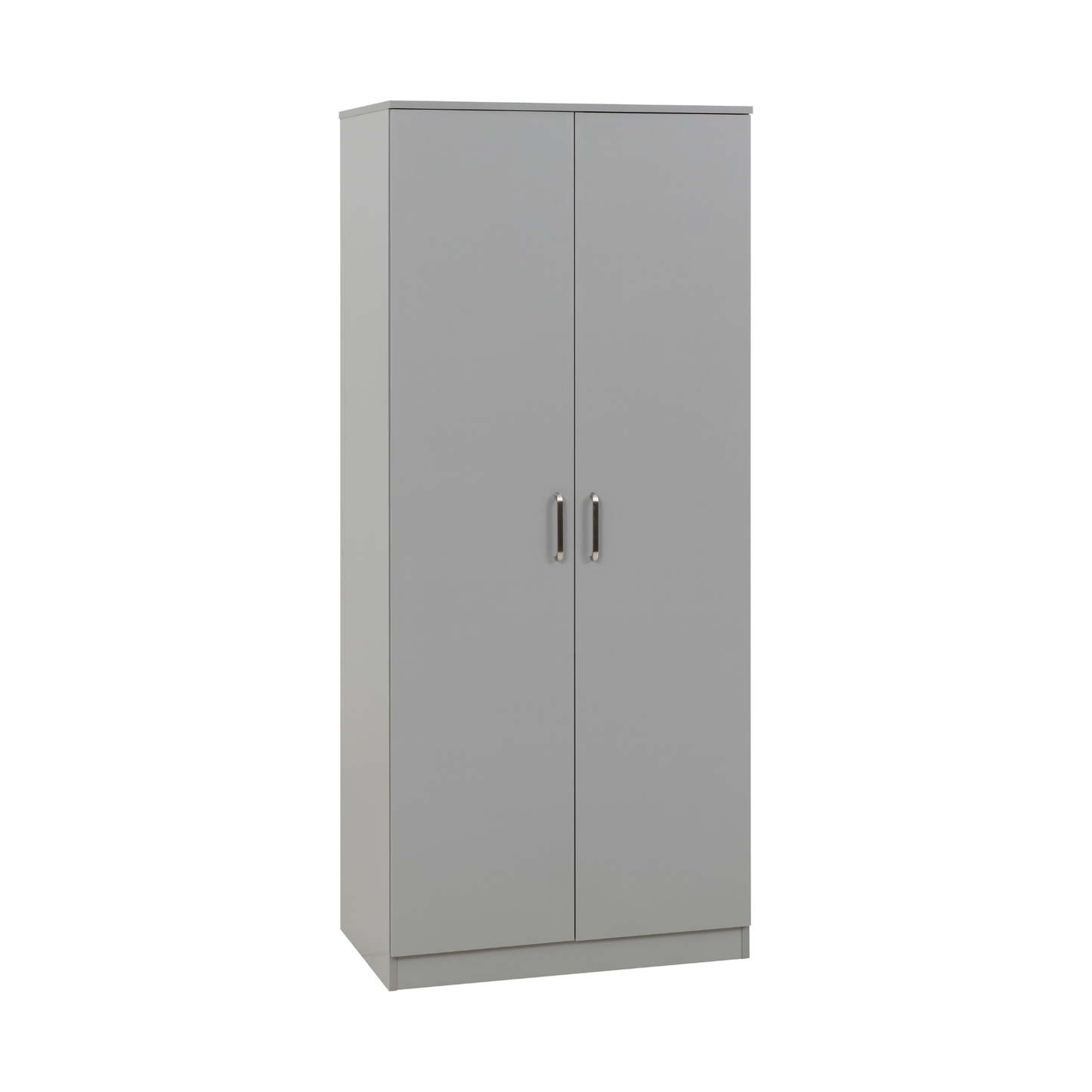Dakota Trio Set Light Grey Wardrobe Chest & Bedside