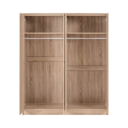 Malvern 4 Door Wardrobe – Sonoma Oak Effect