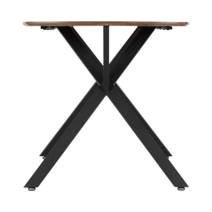 Athens Rectangular Dining Table – Medium Oak Effect