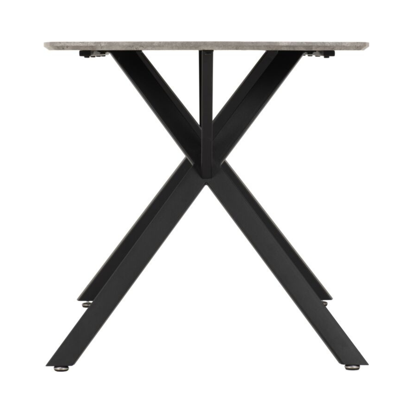 Athens Rectangular Dining Table – Concrete Effect