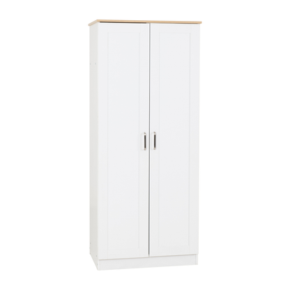Portland Trio Set - White/Oak Effect
