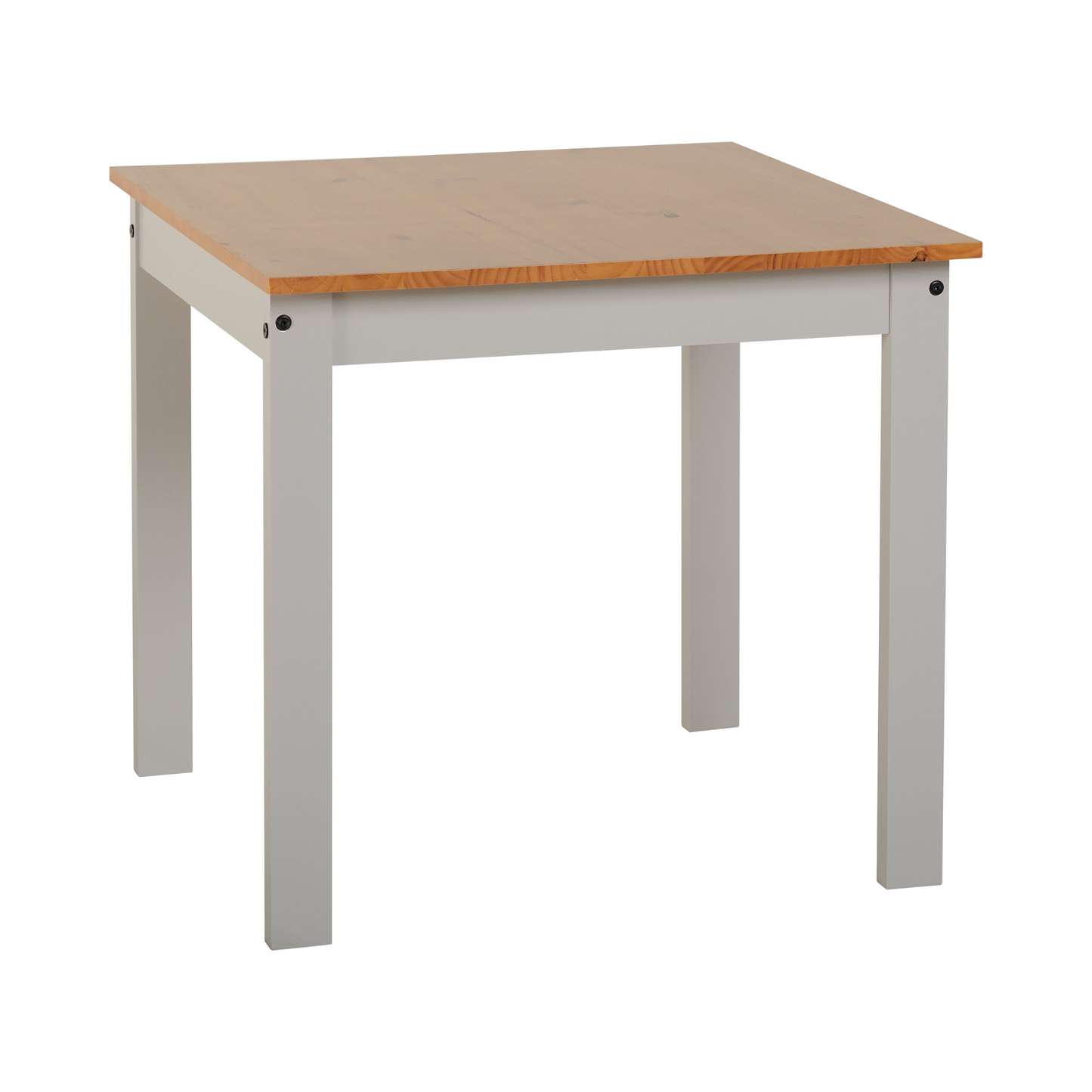 Ludlow 1+2 Dining Set - Light Grey/Oak Effect