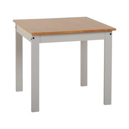 Ludlow 1+2 Dining Set - Light Grey/Oak Effect