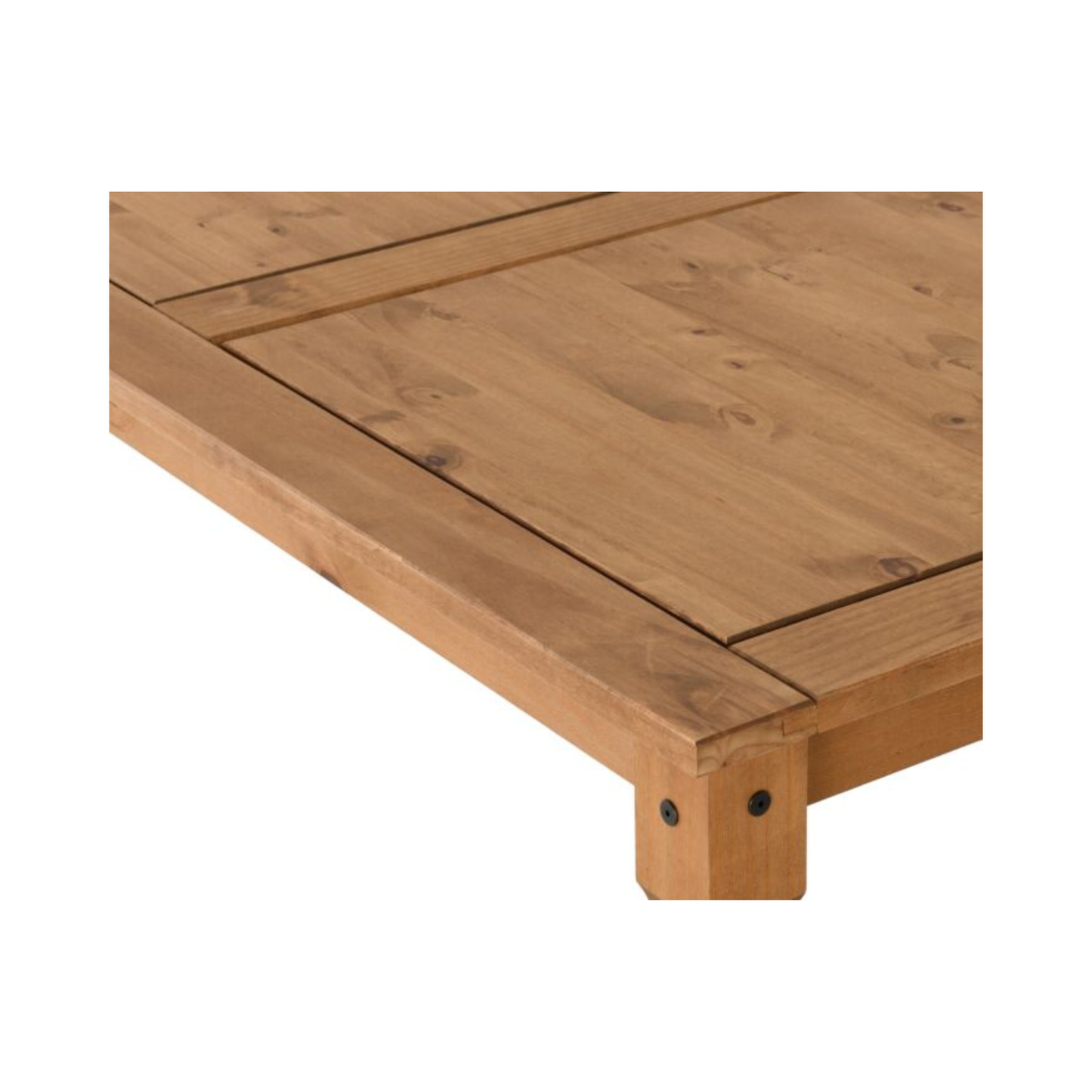 Corona 5' Dining Table – Distressed Waxed Pine