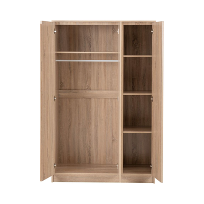 Malvern 3 Door Wardrobe – Sonoma Oak Effect