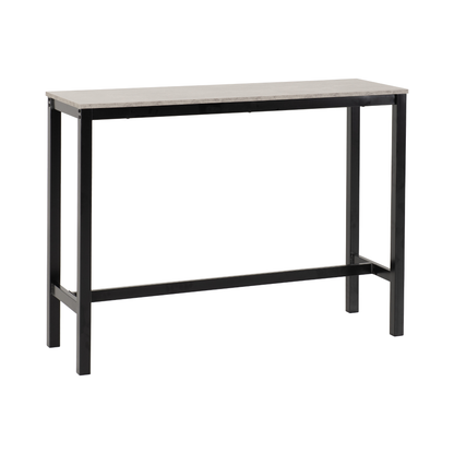 Athens Breakfast Bar Set - Concrete Effect