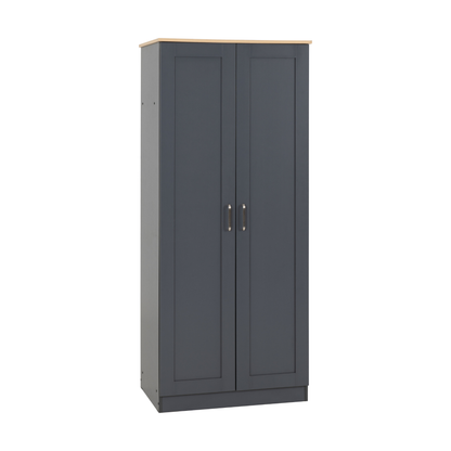 Portland Trio Set - Grey/Oak Effect