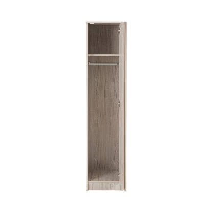 Malvern 1 Door Wardrobe – Urban Snow