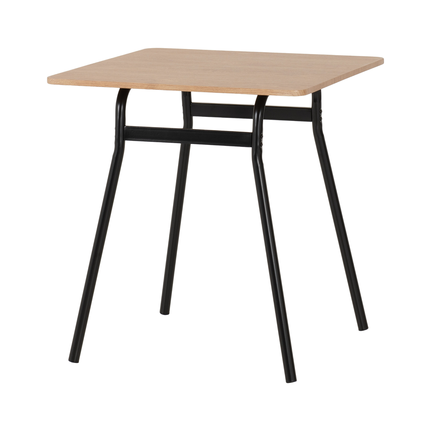 Warren 1+2 Dining Set - Russet Oak Effect/Black